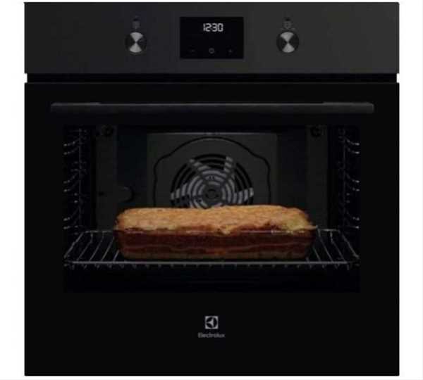 תנור בנוי ELECTROLUX דגם EOH5222G שחור פחם אלקטרולוקס 
