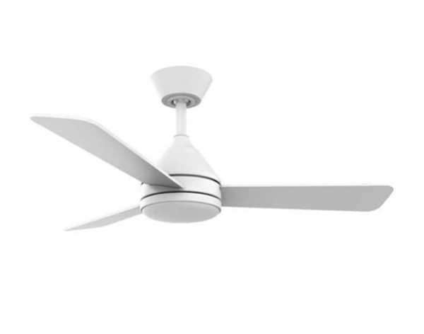 מאוורר תקרה + שלט ולד NORTHER 24W CCT דגם 42" YOUNG לבן+עץ