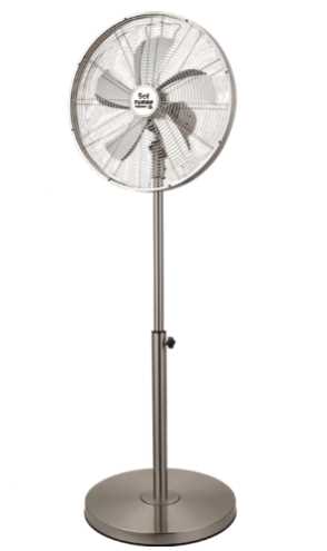 מאוורר עמוד SOL דגם SL-5301 סול נירוסטה מוברשת