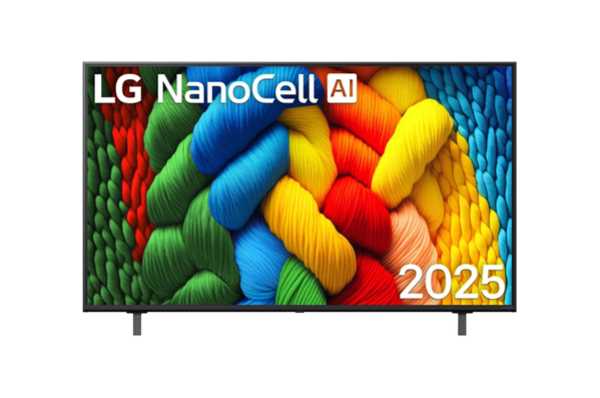 טלוויזיה חכמה "55 LG NanoCell AI 4K דגם 55NANO80A6A