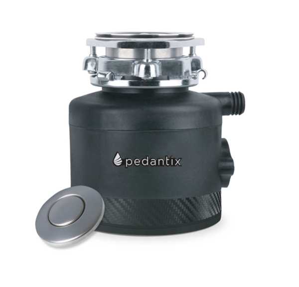 טוחן אשפה אליגטור לחצן פנאומטי ניקל PEDANTIX