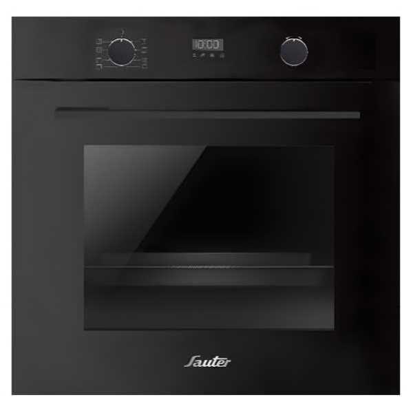 תנור בנוי פירוליטי Sauter דגם CUISINE 5050 B סאוטר שחור