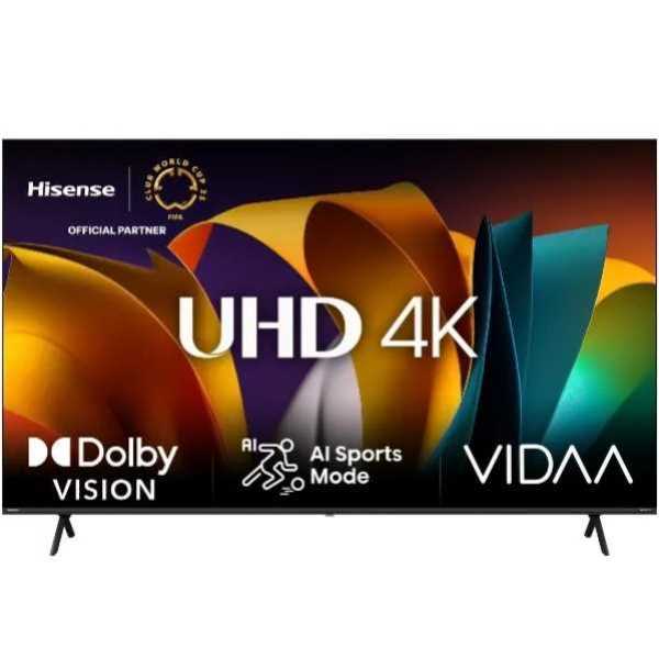 מסך "HISENSE 4K SMART 50 דגם 50A69N הייסנס