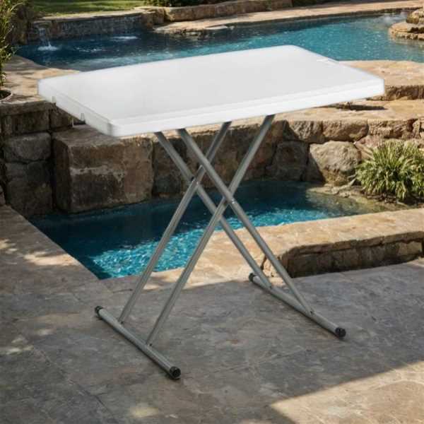 שולחן אירוח מתכוונן 4 מצבי גובה מתקפל מבית שזר דגם SN-SJ76-3