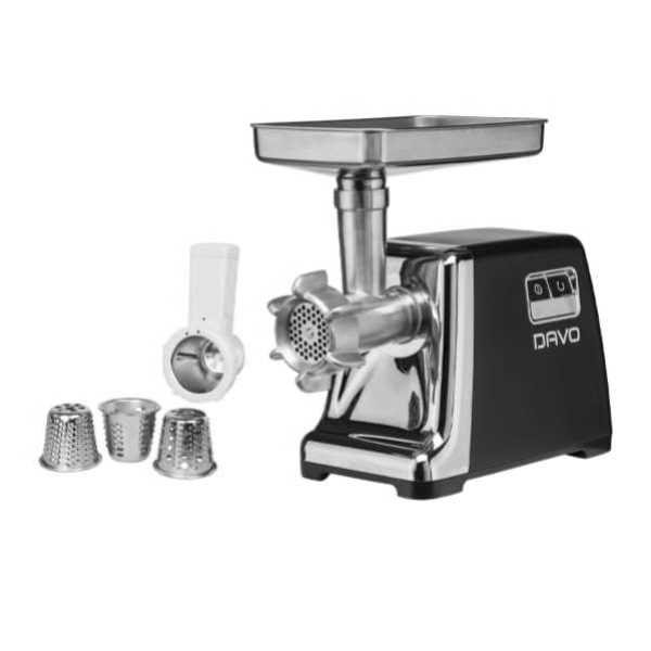 מטחנת בשר וקוצץ ירקות DAVO דגם DAV6139 דאבו אפור כהה