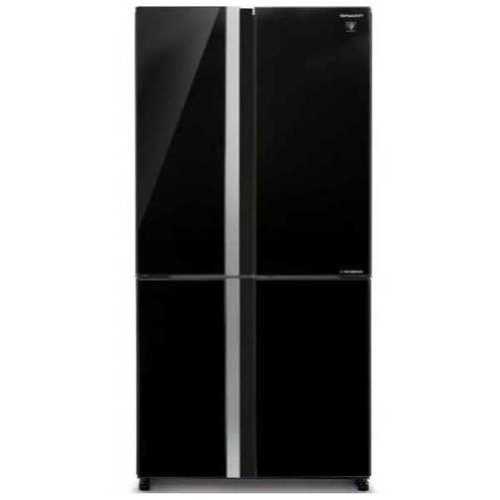 מקרר 4 דלתות SHARP דגם SJ-8942BK שארפ זכוכית שחורה 