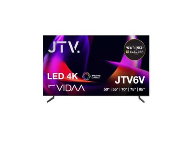 מסך "75 JTV SMART 4K דגם 75JTV6V