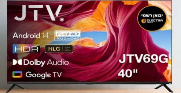 מסך "40 JTV SMART HD דגם 40JTV69G 
