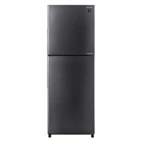 מקרר 2 דלתות מקפיא עליון SHARP דגם SJ-2236DS שארפ נירוסטה כהה
