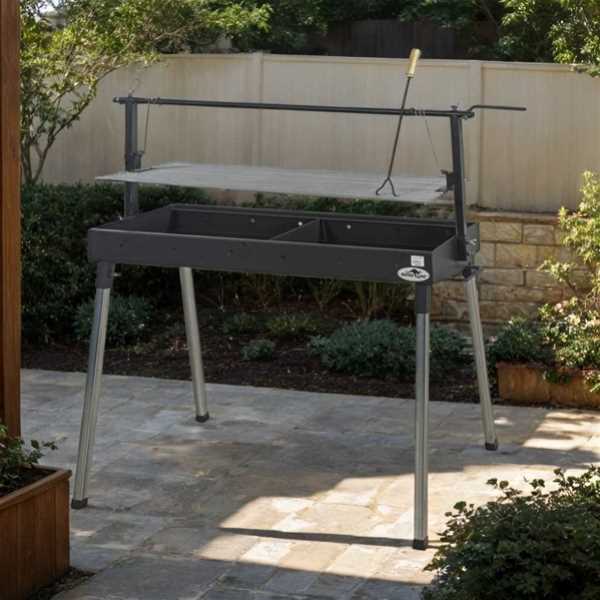 מנגל פחמים ברזילאי עם מנואלה מחוזק מבית Australia Chef דגם 1040M