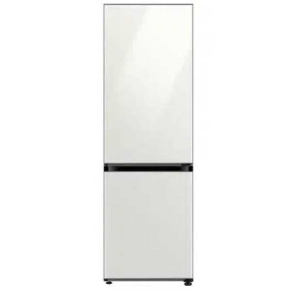 מקרר זכוכית מקפיא תחתון SAMSUNG דגם RB35C6225-WH סמסונג לבן פנינה