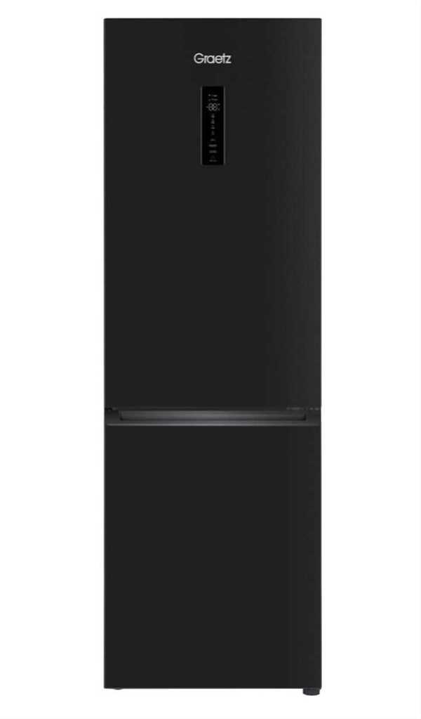 מקרר מקפיא תחתון GRAETZ דגם GR-3318-NFB שחור