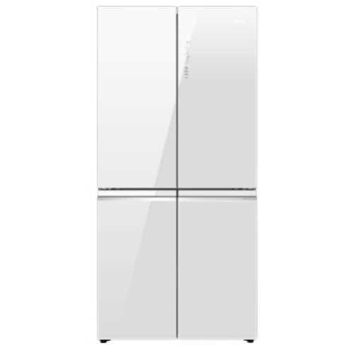 מקרר 4 דלתות זכוכית HAIER דגם HRF-4560FW האייר לבן