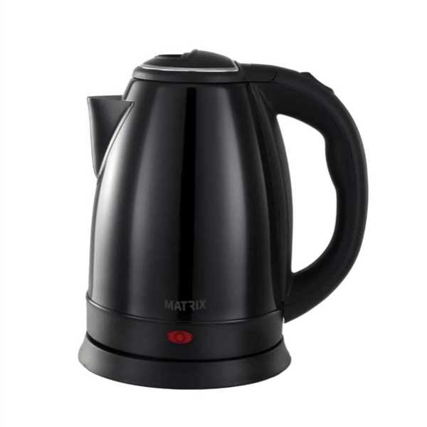 קומקום מילאנו שחור MATRIX דגם MX-KU1801-BK