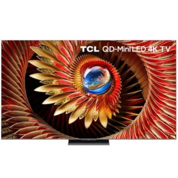מסך "65 TCL 4K QLED MINI LED SMART דגם 65C8K טי סי אל