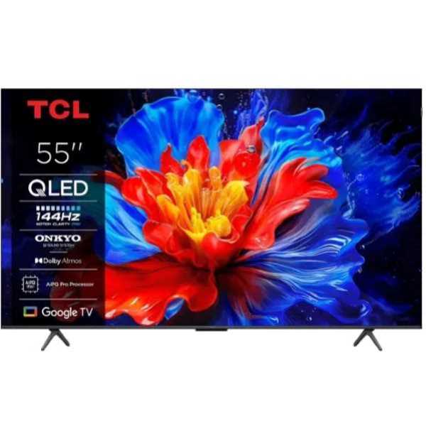 מסך "55 TCL SMART QLED 4K דגם 55P8K טי סי אל