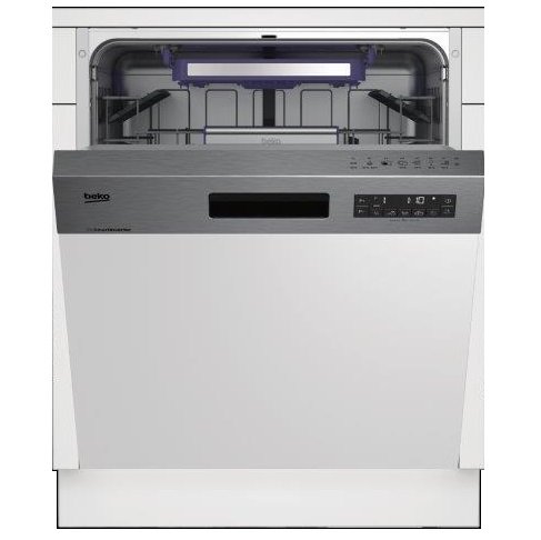 מדיח כלים BEKO חצי אינטגרלי DSN28320X מדיח כלים BEKO חצי אינטגרלי DSN28320X