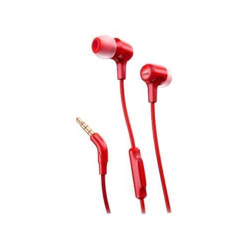 אוזניות ‏חוטיות JBL E15 - אדום