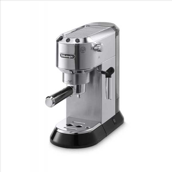 מכונת קפה דלונגי אספרסו ידנית Delonghi DEDICA EC 685 נירוסטה