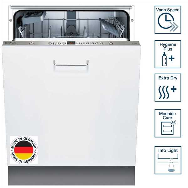 מדיח כלים Constructa אינטגרלי מלא רחב CG5A04V9 מדיח כלים Constructa אינטגרלי מלא רחב CG5A04V9
