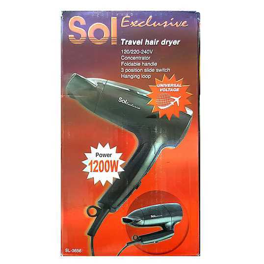מייבש שיער טיולים SOL SL-3656 סול