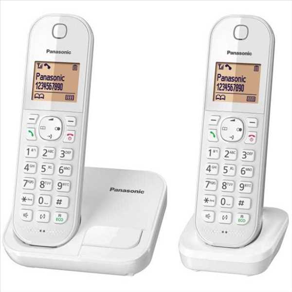 טלפון אלחוטי + שלוחה אחת Panasonic KX-TGC412MBW פנסוניק