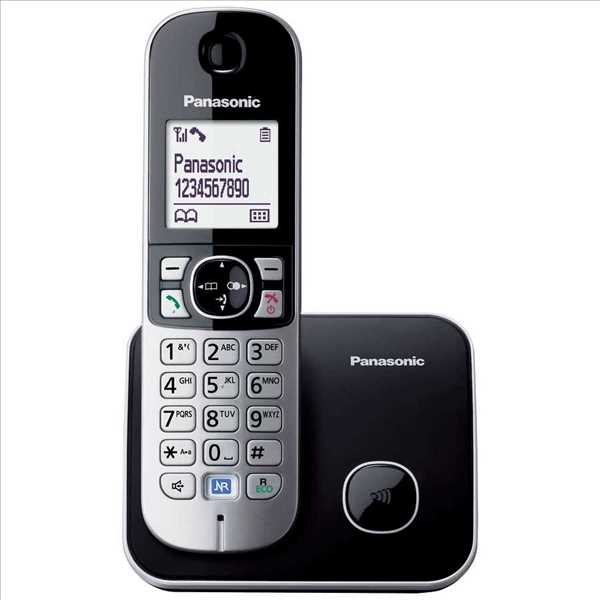 טלפון אלחוטי panasonic KX-TG6811MBB פנסוניק