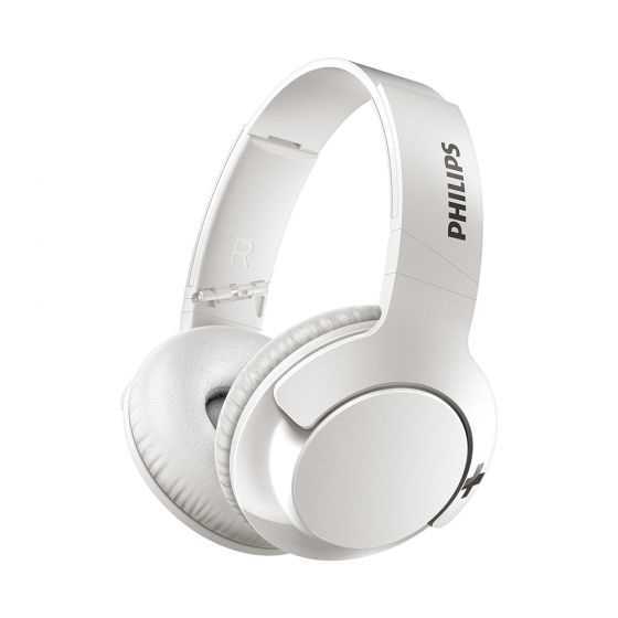 אוזניות Philips BASS+ SHB3175WT Bluetooth פיליפס לבן